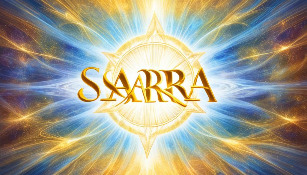 Sara name spiritual interpretation